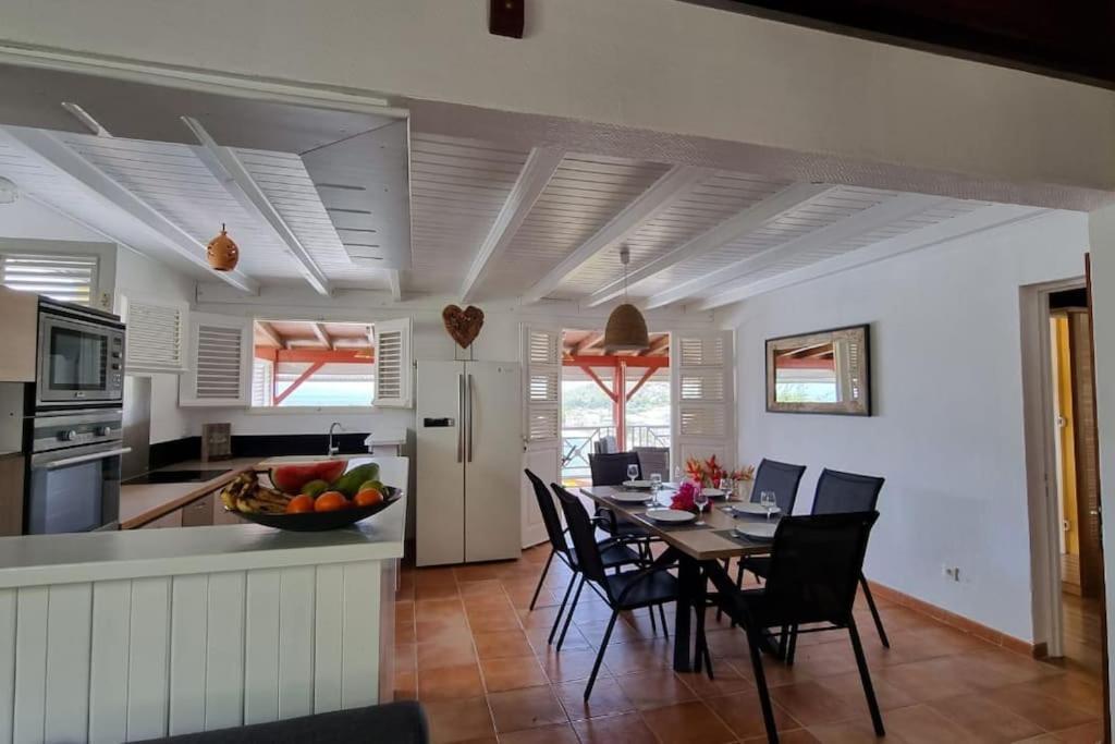Villa Nautilia, Vue Mer, Proche Plage Les Trois-Ilets Luaran gambar