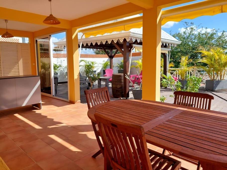 Villa Nautilia, Vue Mer, Proche Plage Les Trois-Ilets Luaran gambar