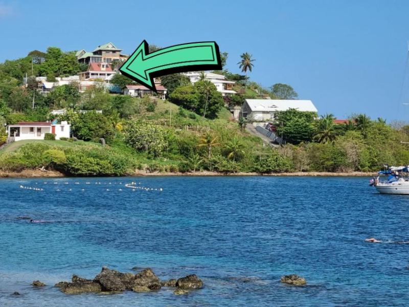 Villa Nautilia, Vue Mer, Proche Plage Les Trois-Ilets Luaran gambar