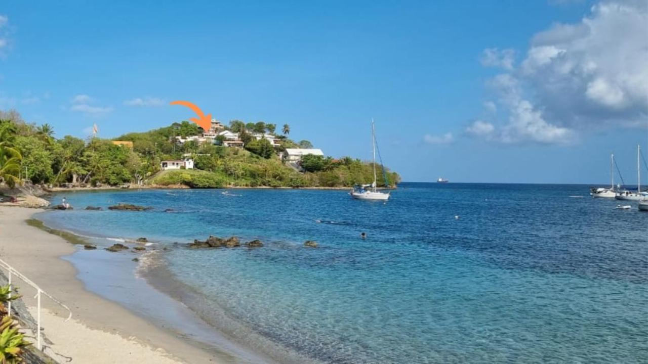 Villa Nautilia, Vue Mer, Proche Plage Les Trois-Ilets Luaran gambar