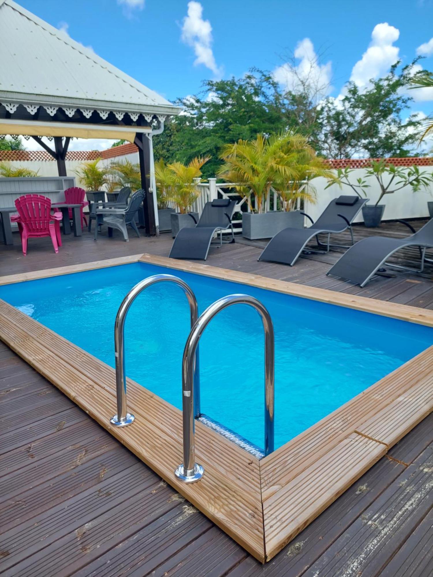 Villa Nautilia, Vue Mer, Proche Plage Les Trois-Ilets Luaran gambar