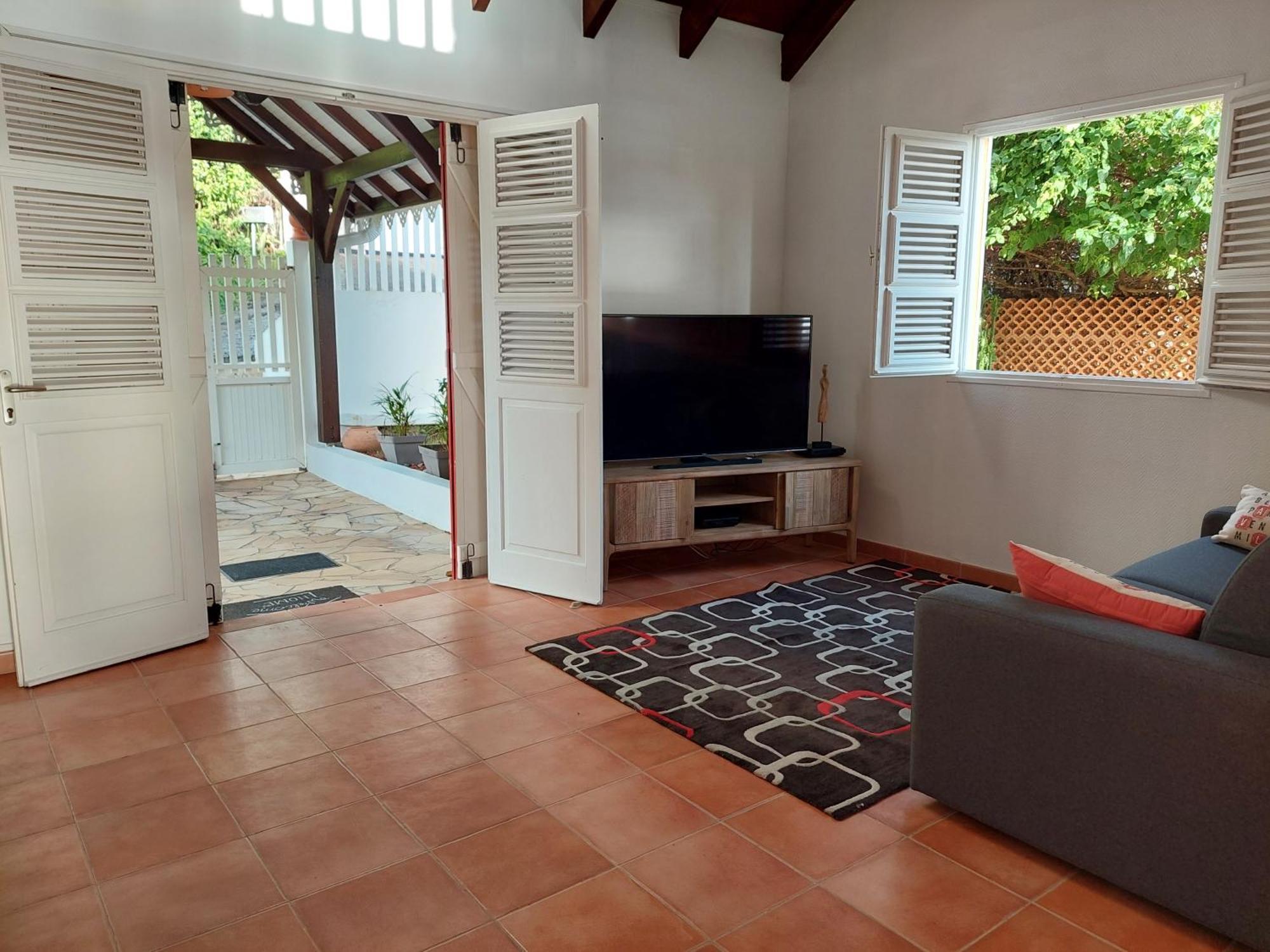 Villa Nautilia, Vue Mer, Proche Plage Les Trois-Ilets Luaran gambar